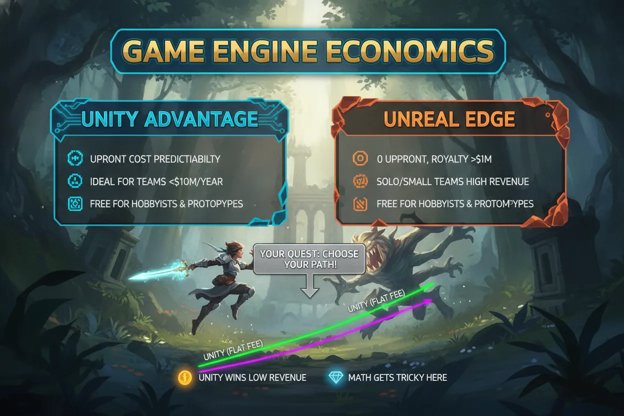 Unity vs Unreal Engine: Cost Analysis